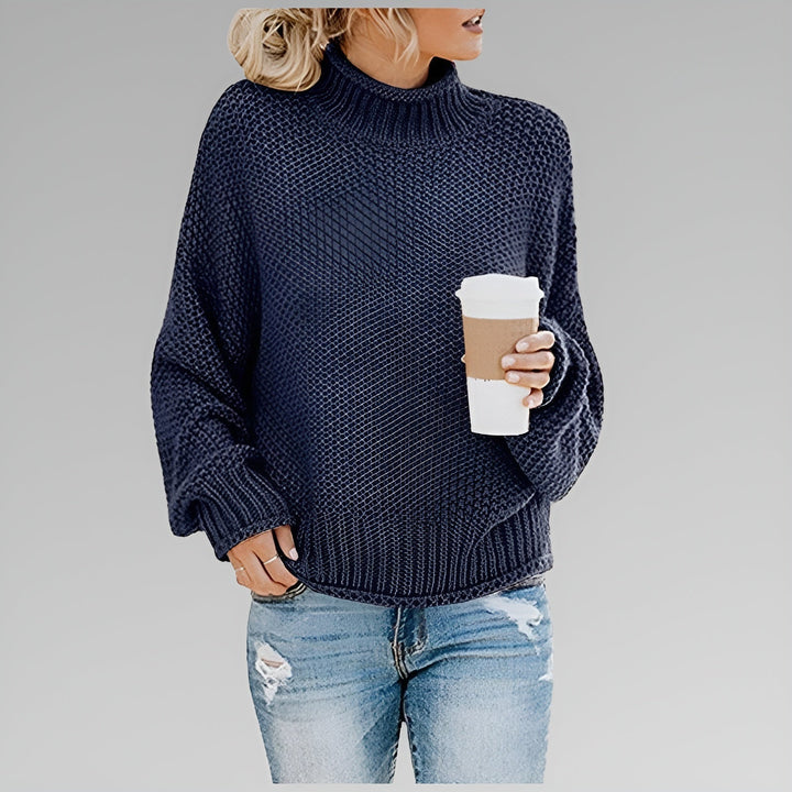 Amy - Contemporary and Warm Roll Neck Sweater