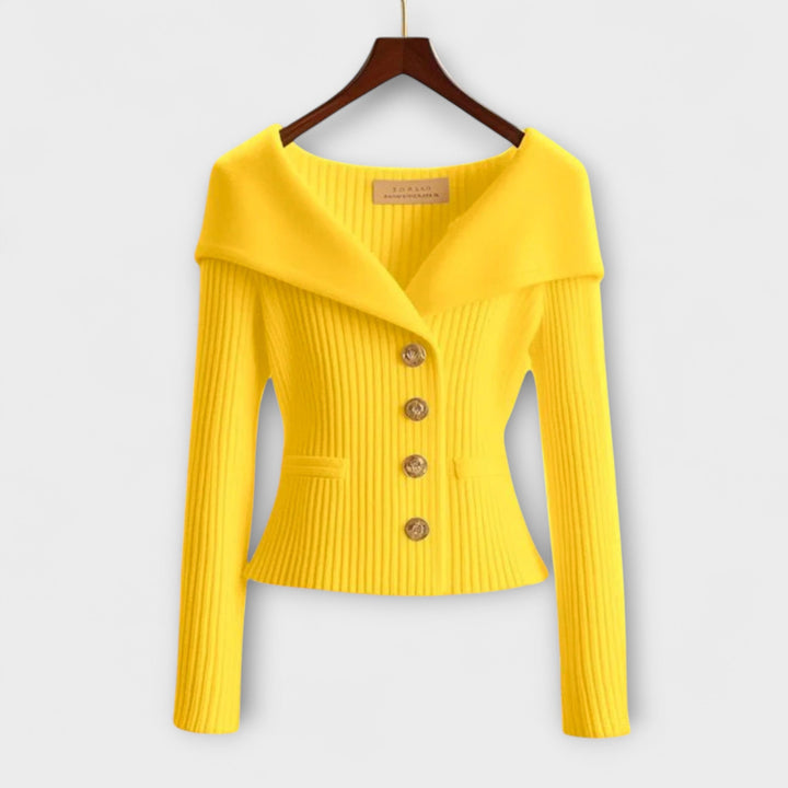 Renée | Ribbed Knit Jacket