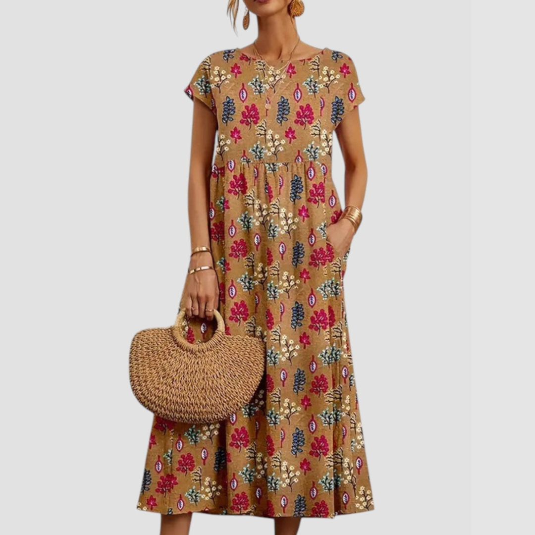 Marguerite™ Floral Midi Dress
