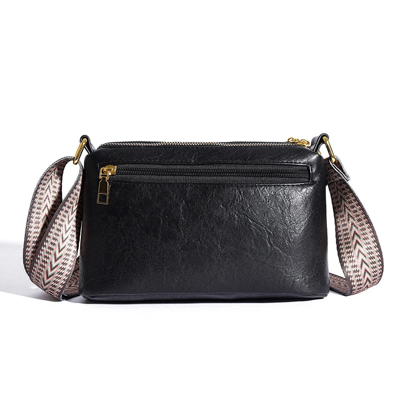 Addison | Refined Leather Shoulder Bag