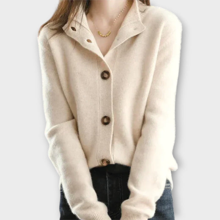 Lila | Button-Up Cardigan