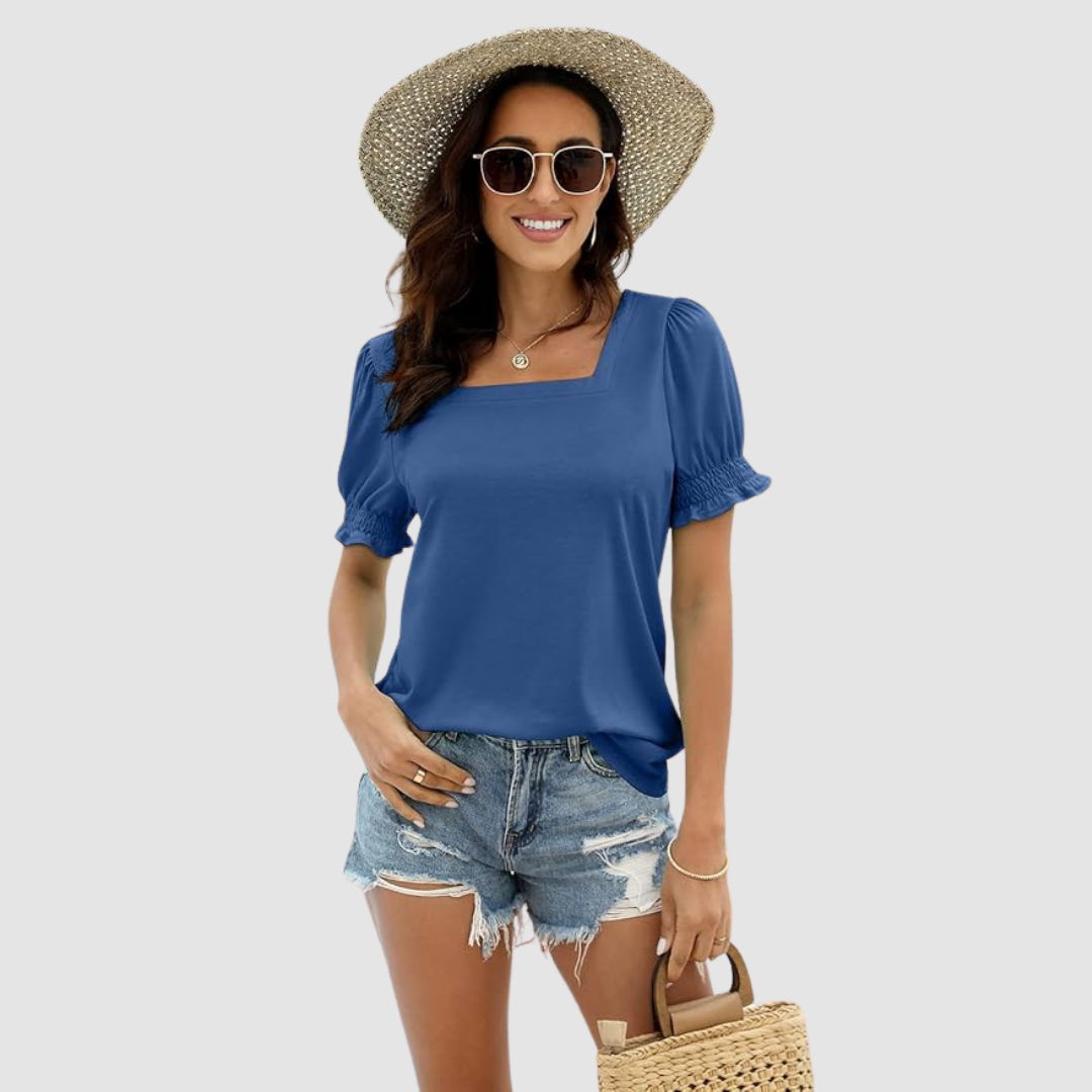 Célina™ Square Neck Top